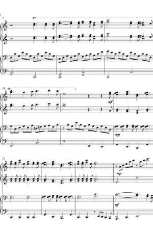O Holy Night -intermediate,1 piano/4 hand duet