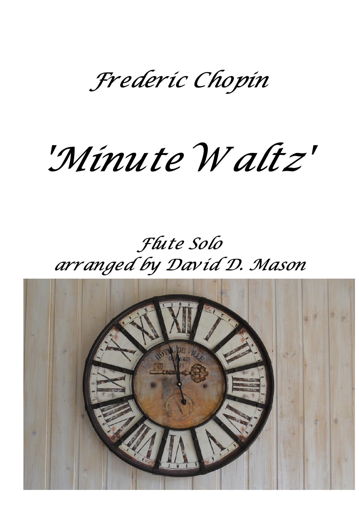 Minute Waltz Flute Score and parts page 001