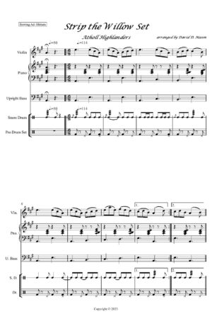 Strip the Willow – Violin Solo with Piano accompaniment