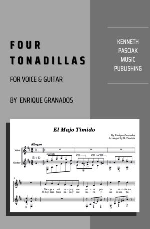 Four Tonadillas (for Voice & Guitar)