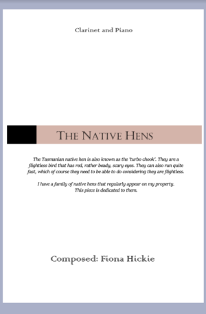 The Native Hens – Clarinet and Piano
