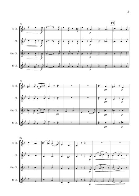 A Night Song Full Score Page 3