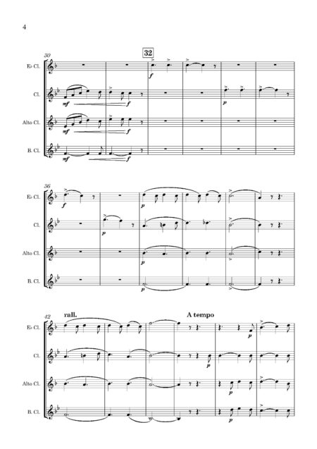 A Night Song Full Score Page 4