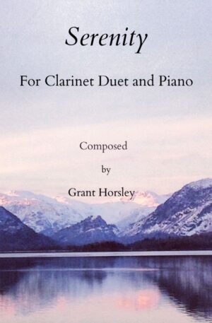 Serenity. Original for Clarinet Duet