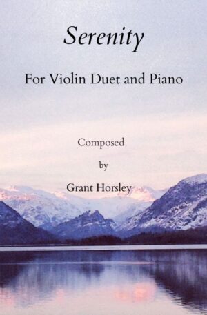 Serenity. Original for Violin Duet