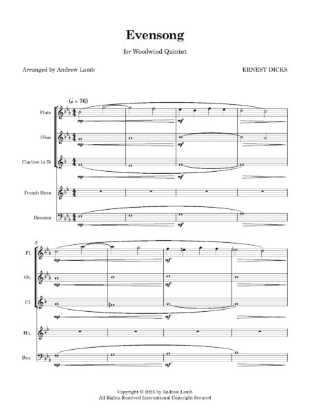 WQ Evensong Full Score Page 03