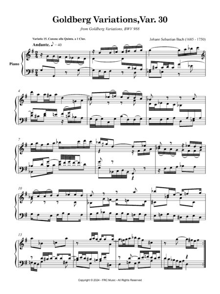 Goldberg Variations Var 15 Full Score Pagina 2 scaled