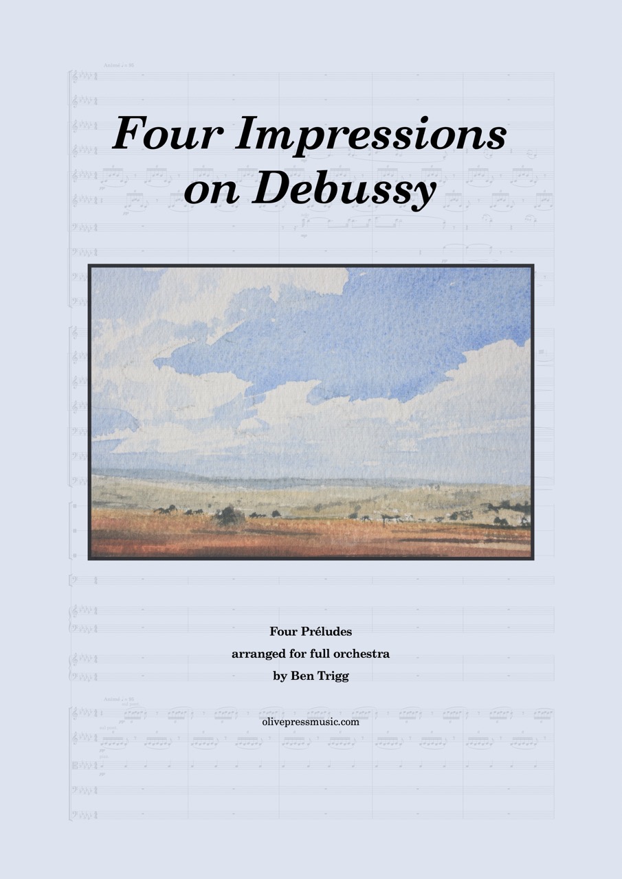Four Impressions on Debussy cover Large