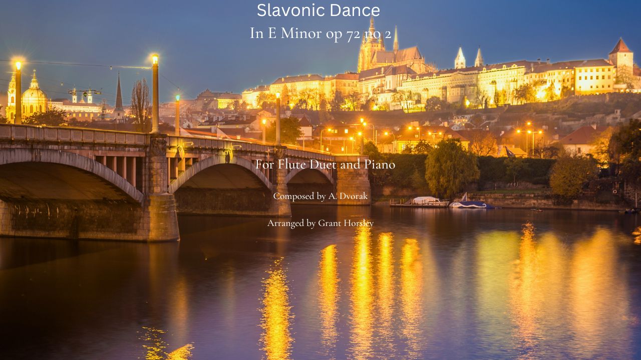 Slavonic Dance In EW Minor op 72 no 2 flute duet yt YouTube Thumbnail 1