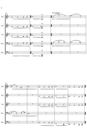 Harvey B. Gaul | The Three Lilies (arr. for Brass Quintet)