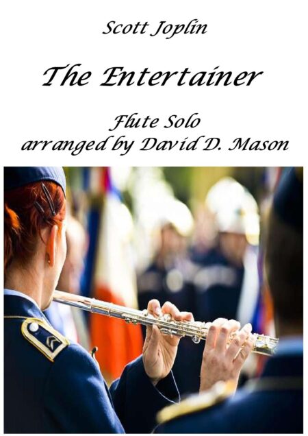 The Entertainer Flute Score and parts page 001