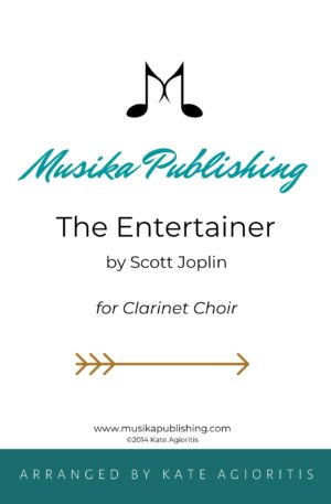 The Entertainer – Scott Joplin – for Clarinet Choir