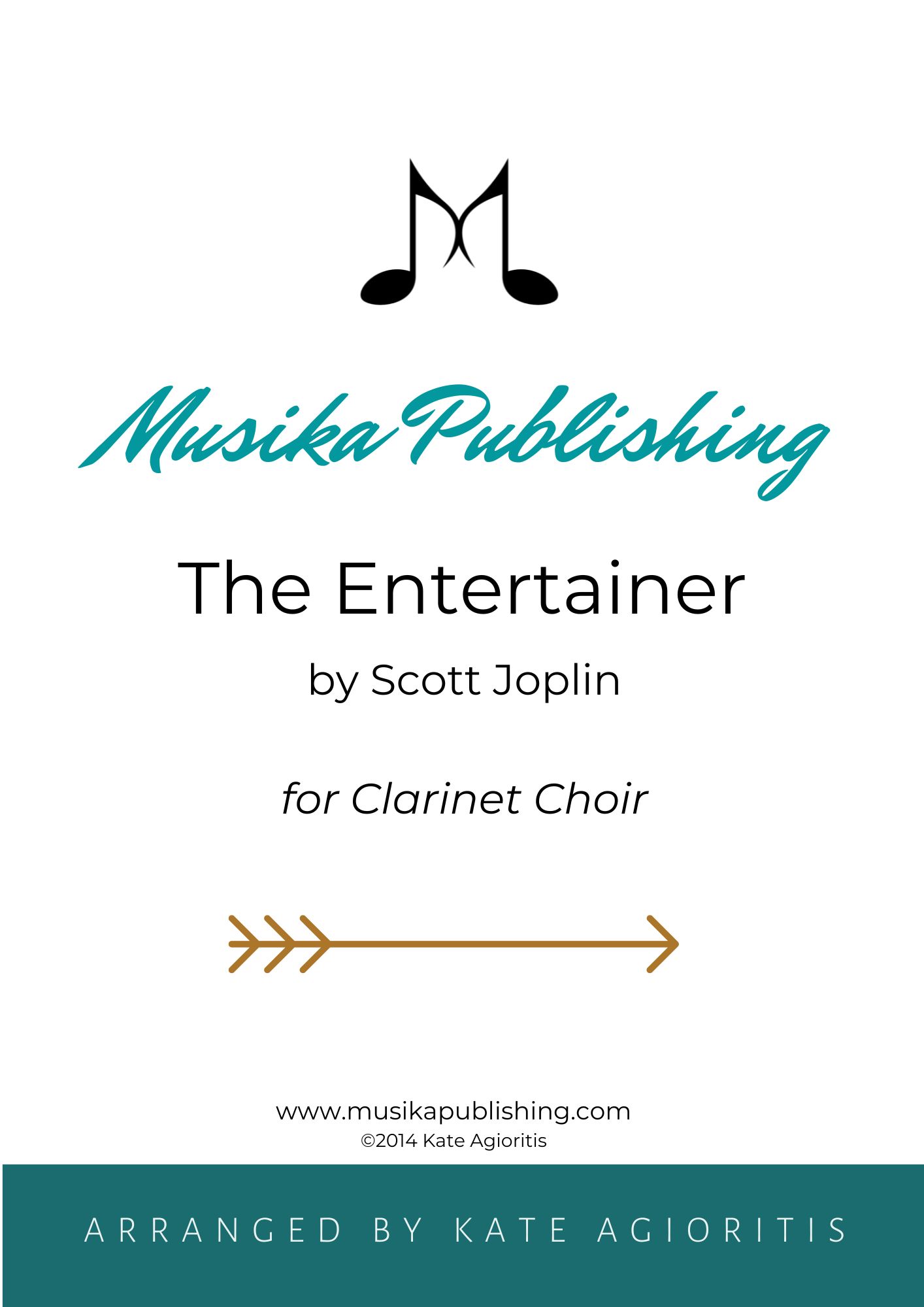 The Entertainer - Clarinet Choir