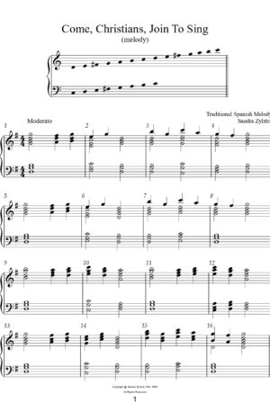 Beginner Handbell Hymns (3 octave handbells)