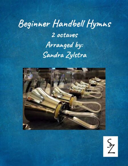 Beginner Handbell Hymns 2 octave handbells book page 00011