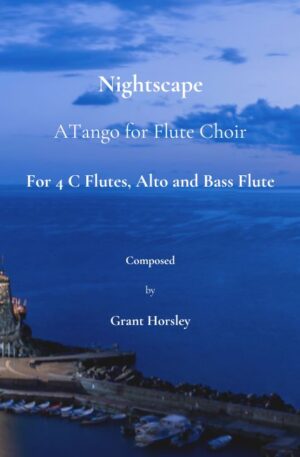 Nightscape. Original Tango for Flute Choir.