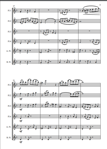 Nightscape flute choir 2