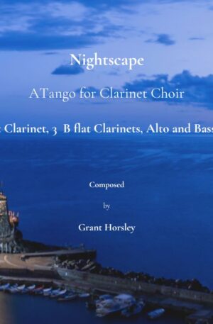 Nightscape. Original Tango for Clarinet Choir.