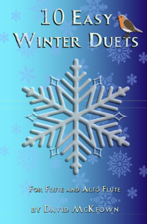 10 Easy Winter Duets for Flute and Alto Flute