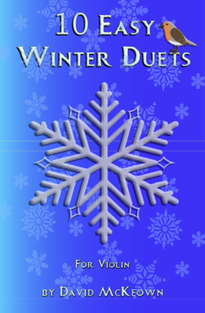 10 Easy Winter Duets for Violin
