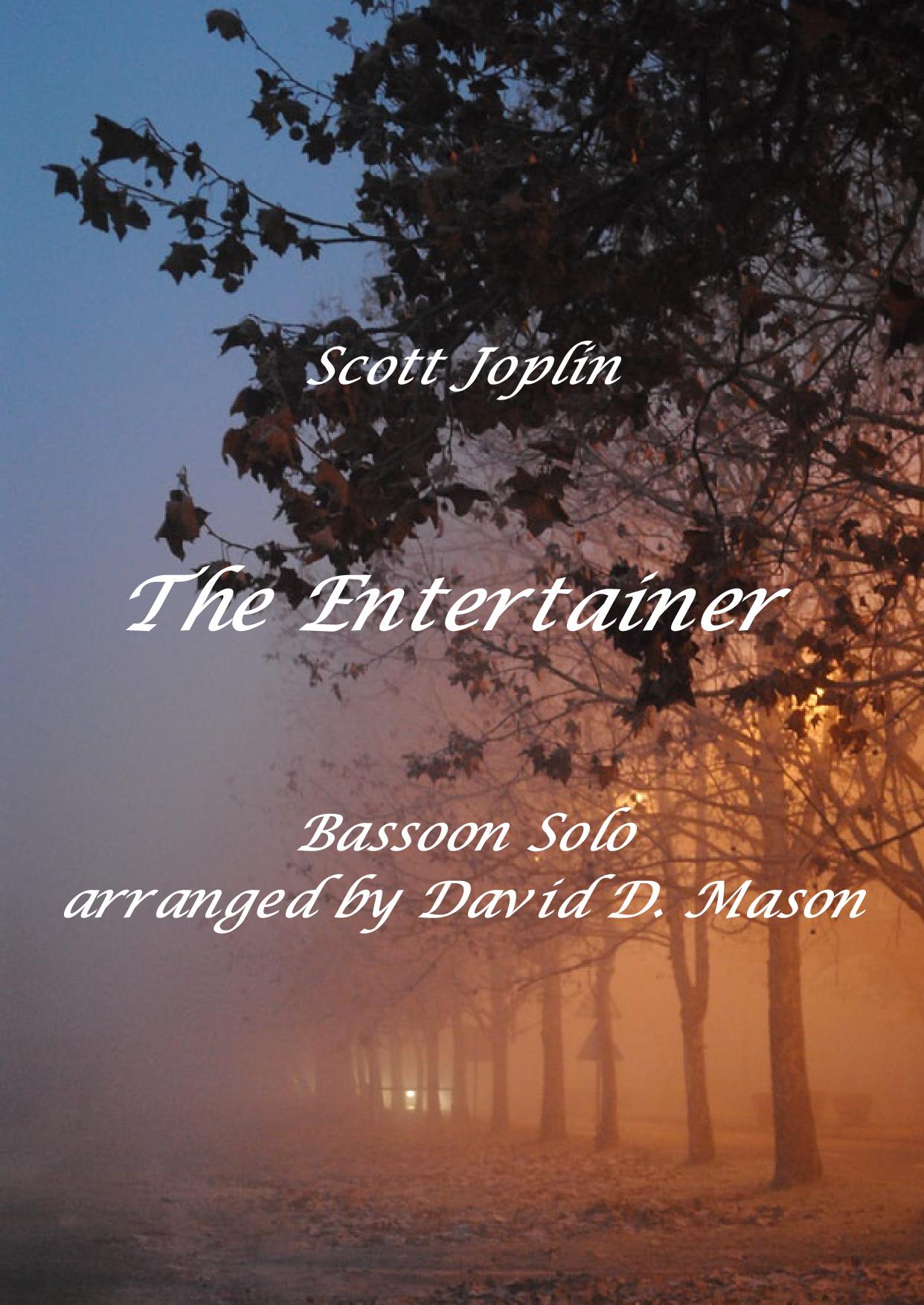 The Entertainer Bassoon Score and parts page 001