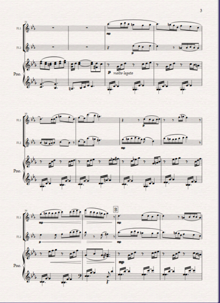 Barcarolle flute duet 2