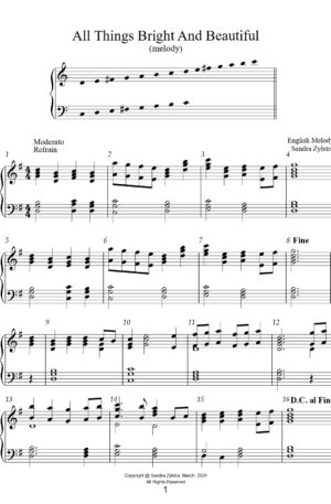 Easy Handbell Hymns -3 octave handbells