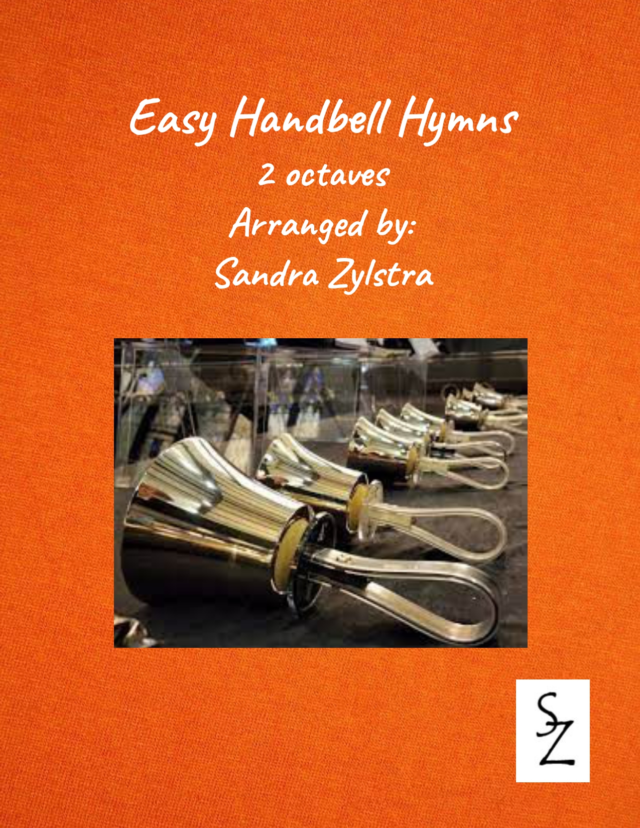 Easy Handbell Hymns 2 octave handbell book page 00011