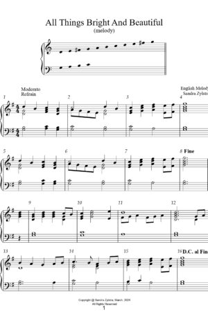 Easy Handbell Hymns -2 octave handbells