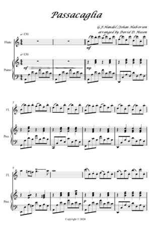 Passacaglia – Flute+Piano