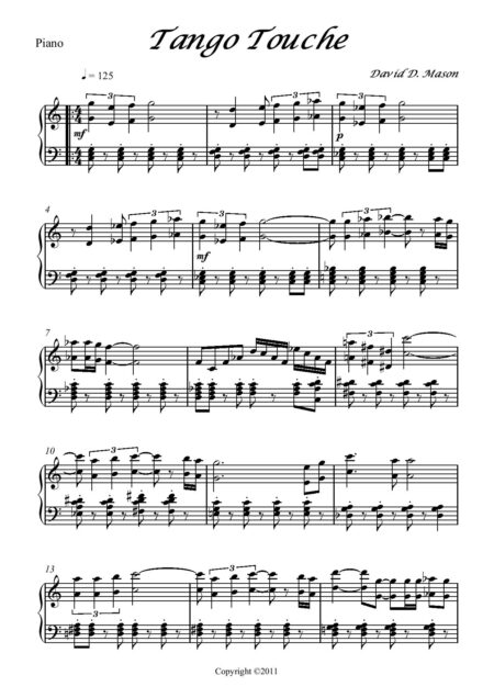 Tango Touche Piano Parts page 002