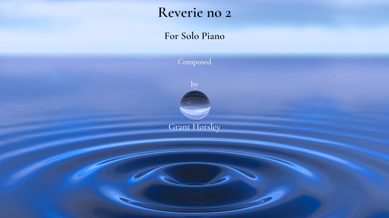 Reverie no 2 Solo piano yt YouTube Thumbnail