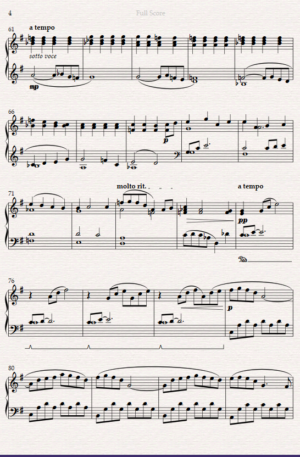 Reverie no 2. Original for Solo Piano.