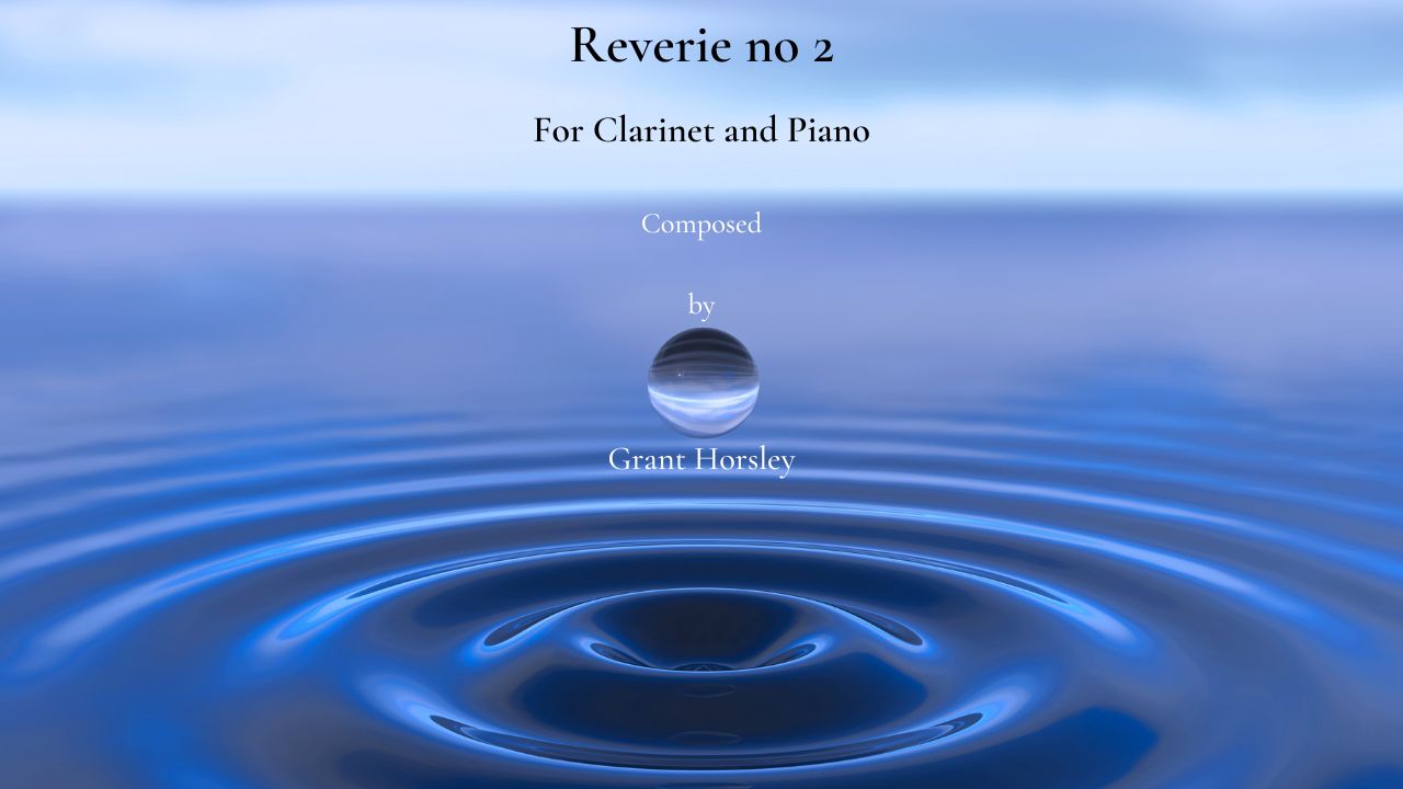 Reverie no 2 clarinet and piano yt YouTube Thumbnail