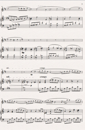 Reverie No 2. Original For Clarinet and Piano