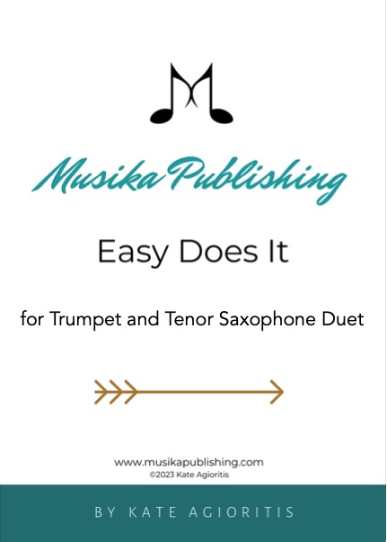 Easy Does It Trumpet Tenor Sax Duet