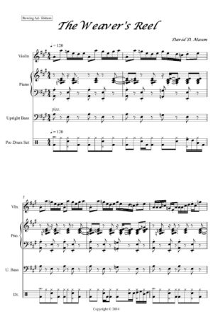 The Weaver’s Reel – Violin Solo+Piano accompaniment