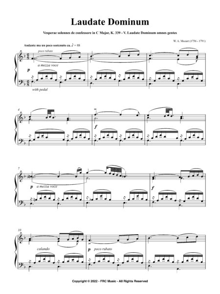 Laudate Dominum Piano Full Score Pagina 3 scaled