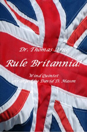Rule Britannia Wind Quintet Score and parts page 001
