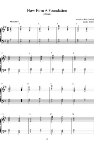 Moderate Handbell Hymns -3 octave handbells