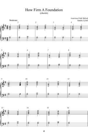 Moderate Handbell Hymns -2 octave handbells