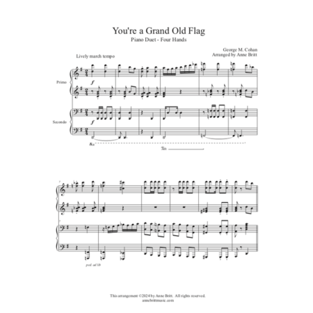 youreagrandoldflag score