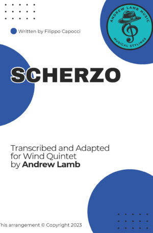 Filippo Capocci | Scherzo | for Wind Quintet