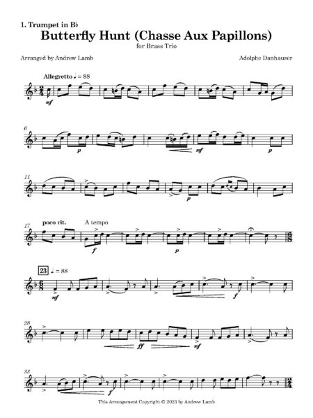 1. Trumpet in Bb Page 2