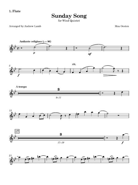 1. Flute Page 2