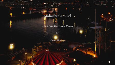 Midnight Carousel flute Duet yt YouTube Thumbnail