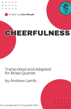 Ciro Pinsuti | Cheerfulness | for Brass Quartet (High Register)