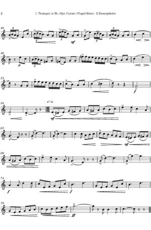 Adolphe Danhauser | L’Escarpolette | for Brass Trio [High Register]