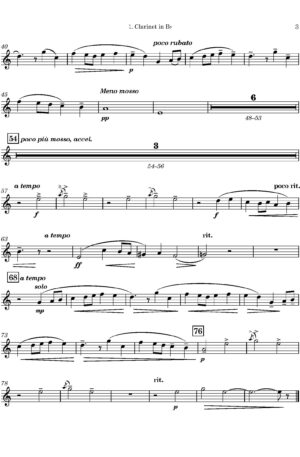 Francisque Darcieux | Noël Bressan | for Clarinet Quintet