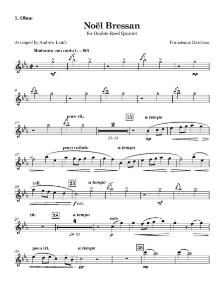 DR Darcieux Noel Bressan 1. Oboe Page 2